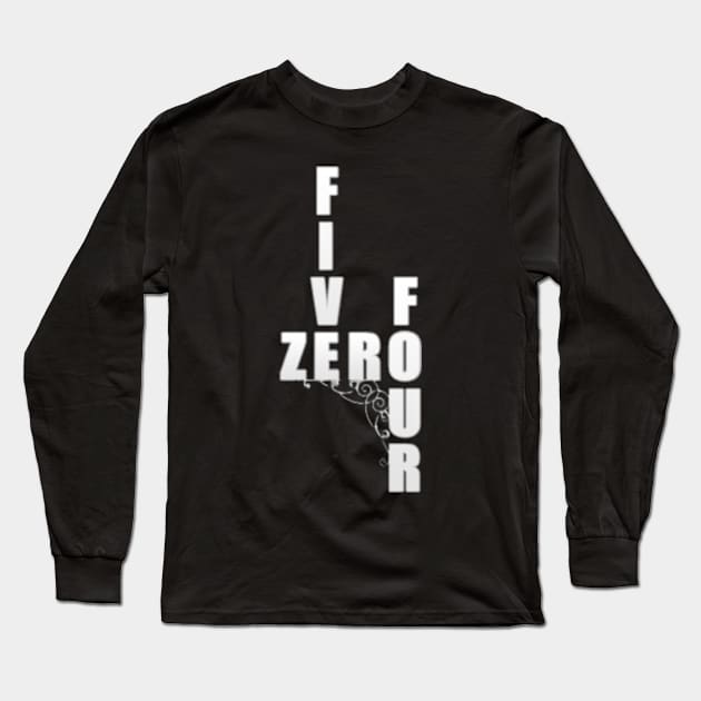 Connect Five Zero Four Long Sleeve T-Shirt by 5040599C